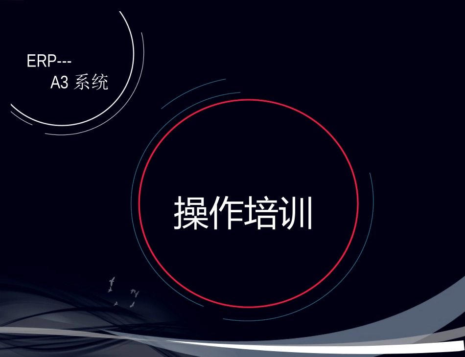ERP系统操作培训资料A_第1页