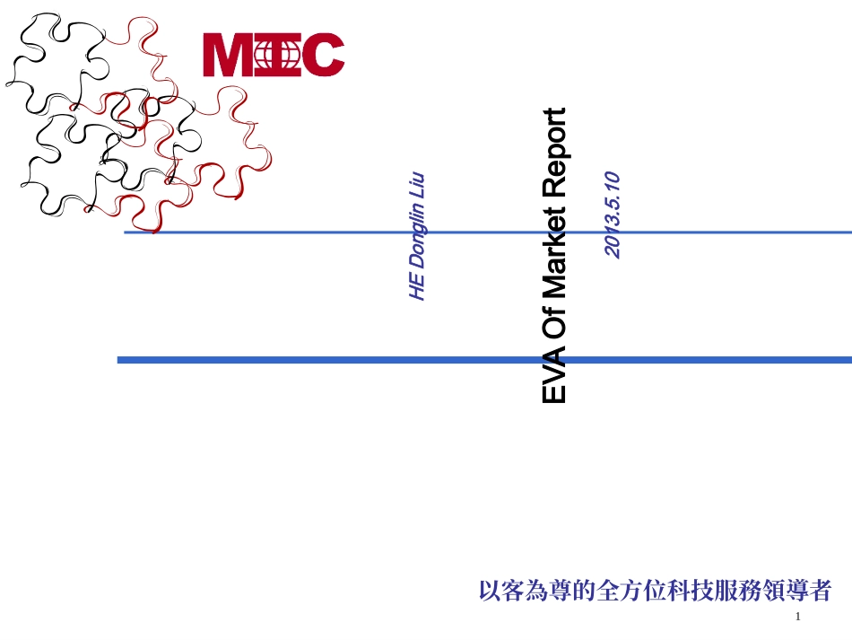EVA市场调查报告_第1页