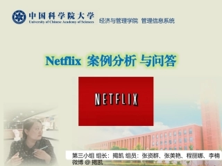 Netflix公司案例分析新商业模式案例分析
