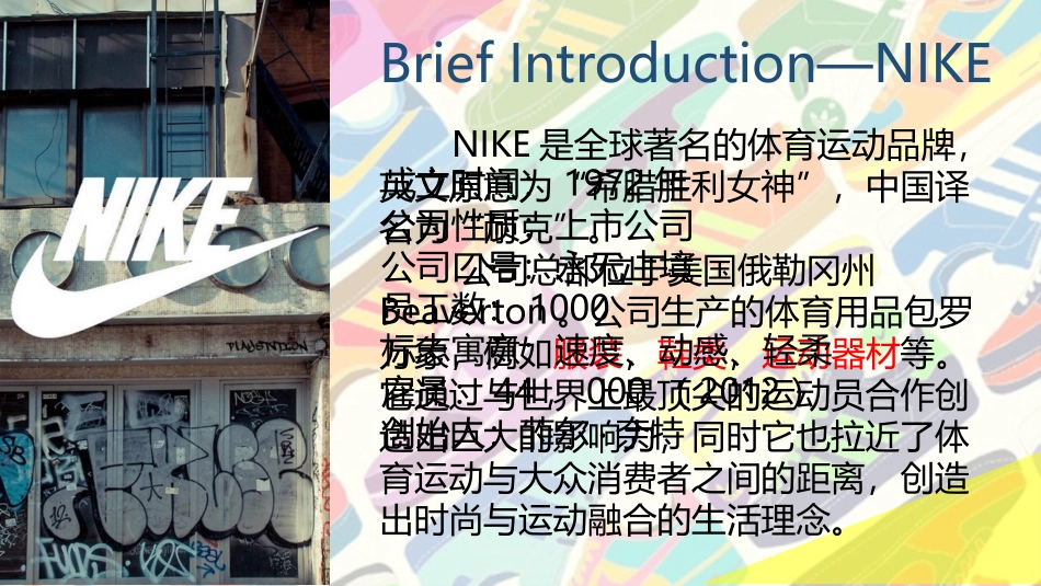 nike公司营销分析报告_第3页