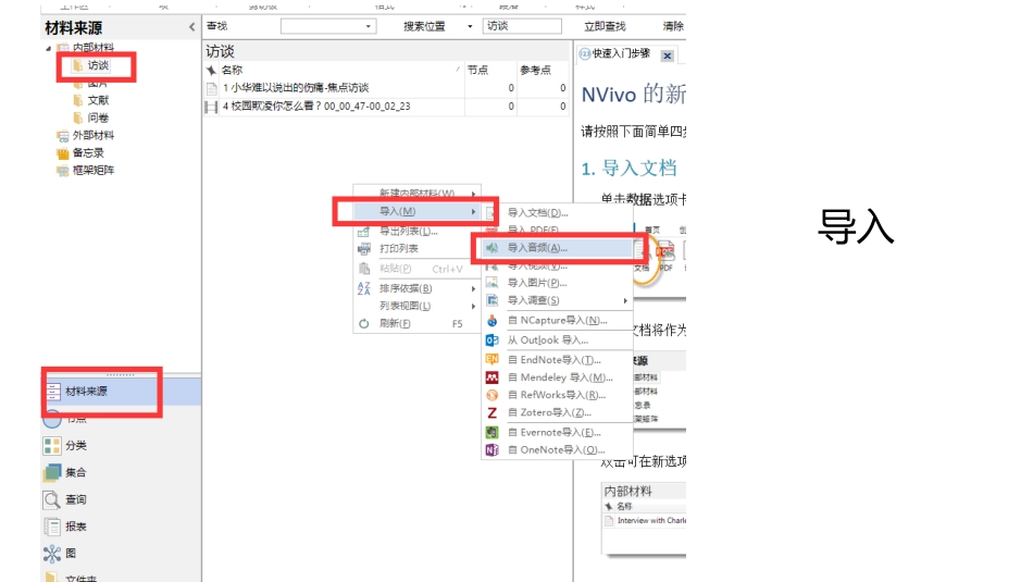 Nvivo11操作笔记_第3页
