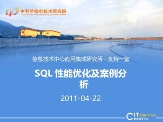 OracleSQL性能优化及案例分析