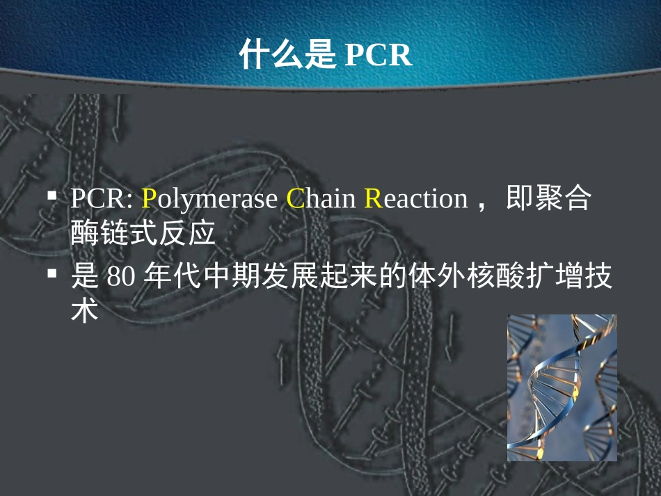 PCR技术的原理操作及应用解读_第2页