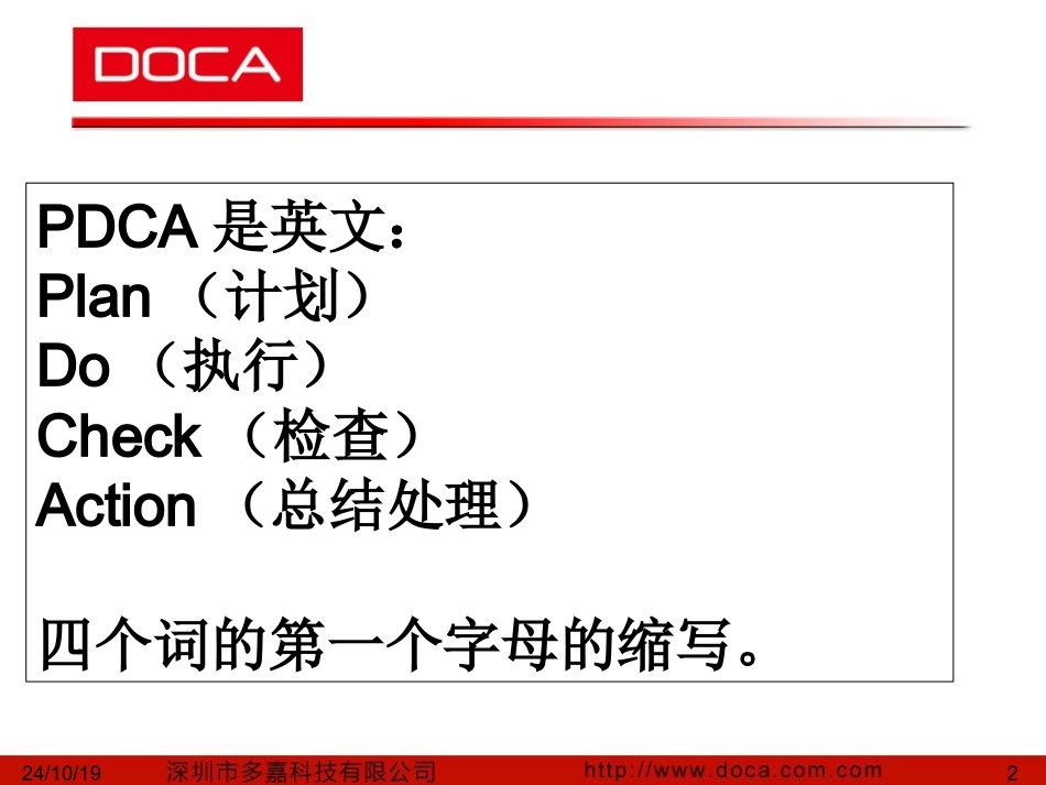 PDCA培训课件_第2页