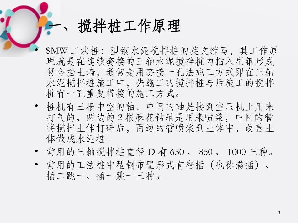 SMW工法桩施工讲义_第3页