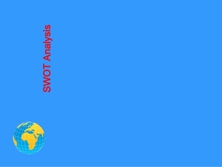 SWOT分析英文版及案例