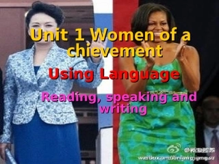 womenofachievement课件