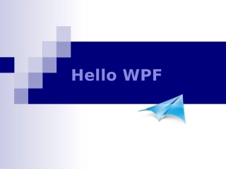 WPF培训教程