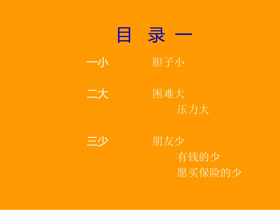 保险销售人员的困惑专题培训课件_第1页