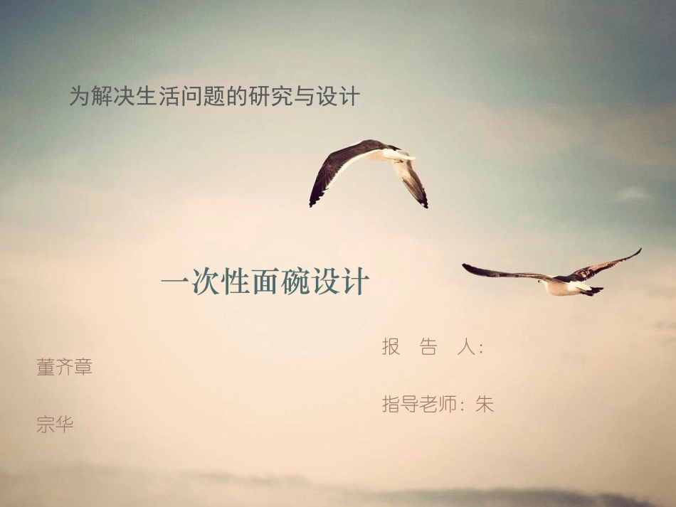 毕业设计报告书_第1页