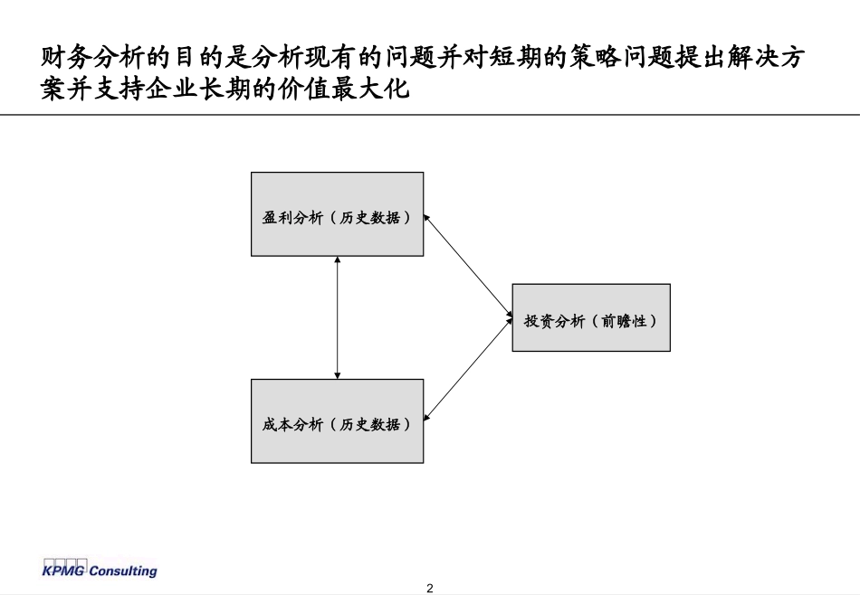 财务分析培训毕马威专业资料_第2页