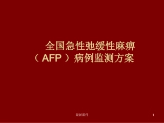 AFP培训课件