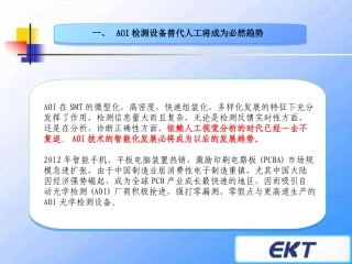AOI设备导入可行性分析报告