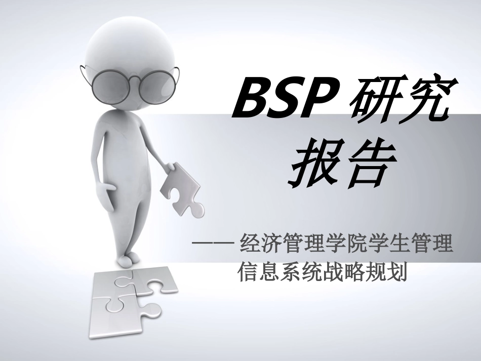 BSP研究报告_第1页