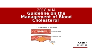 Cholesterol高脂血症指南解读