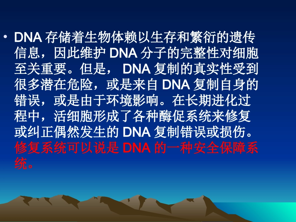 DNA损伤修复机制_第2页