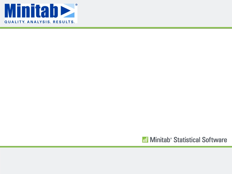 Minitab培训教程大全_第1页