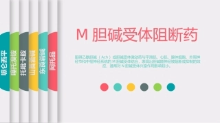 M胆碱受体阻断剂