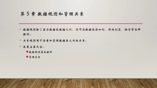 PowerBI数据分析与数据可视化数据视图和管理关系