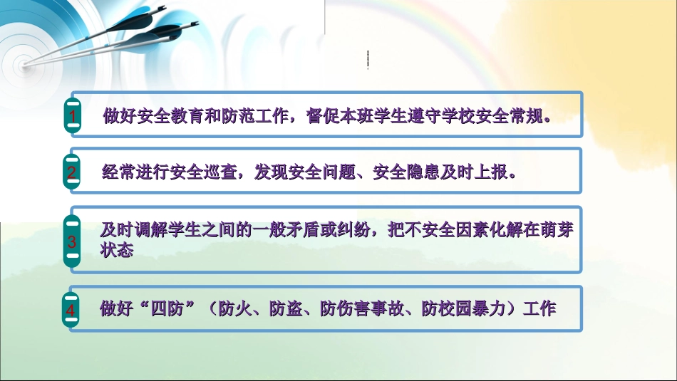 班级安全员培训课件_第3页