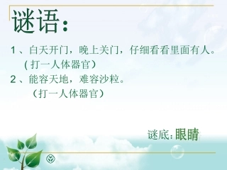 保护眼睛预防近视课件