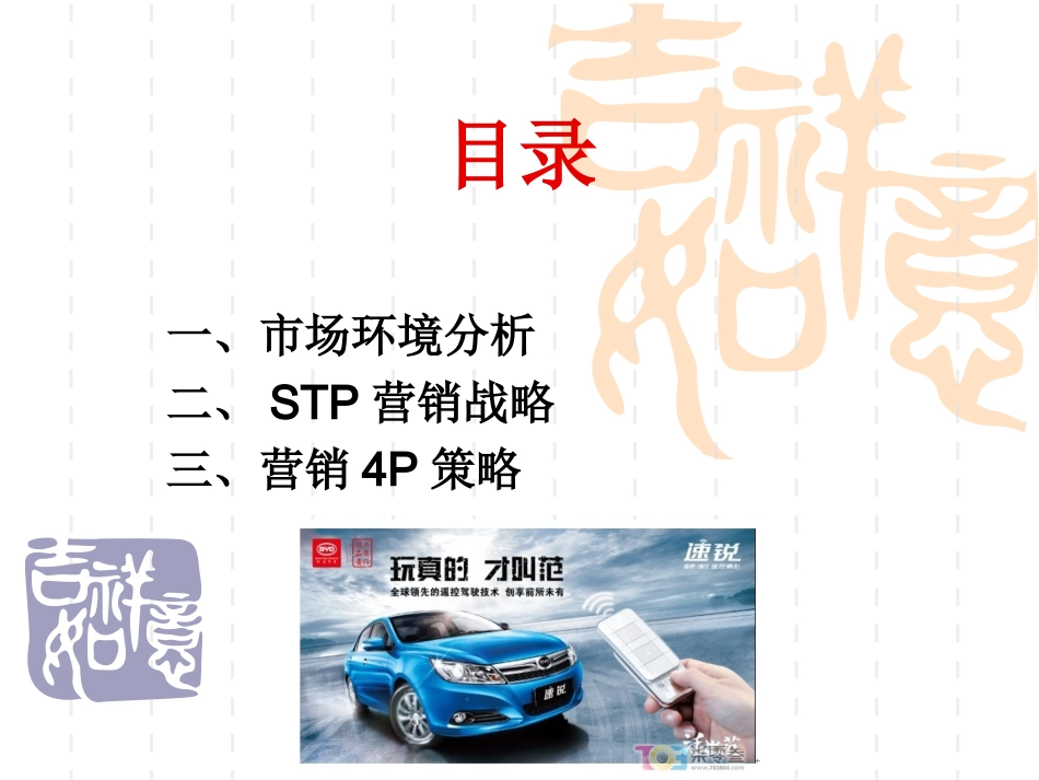 比亚迪市场营销分析报告_第2页