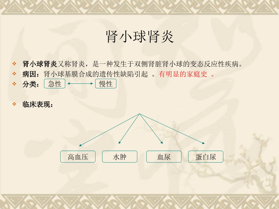 病例分析肾小球肾炎病例分析_第3页