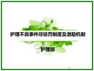 不良事件报告课件