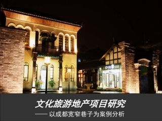 成都宽窄巷子案例研究分析