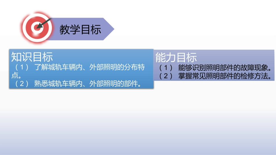 城市轨道交通车辆维修项目城轨车辆照明系统检修_第3页