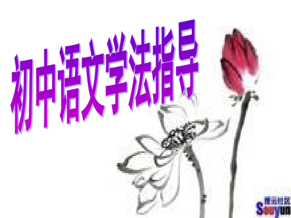 初中语文学法指导建议_第1页