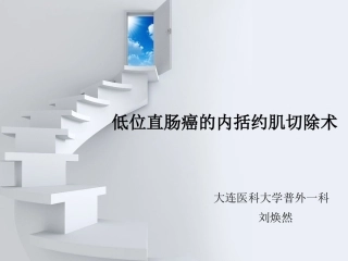 低位直肠癌的内括约肌切除术