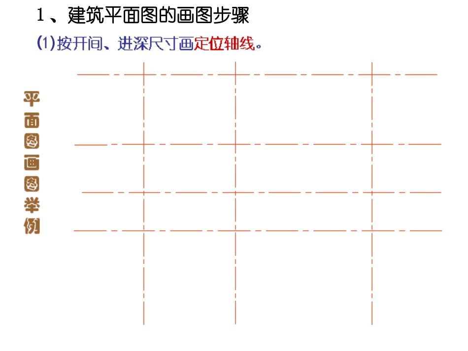房屋建筑施工图的画图步骤_第2页