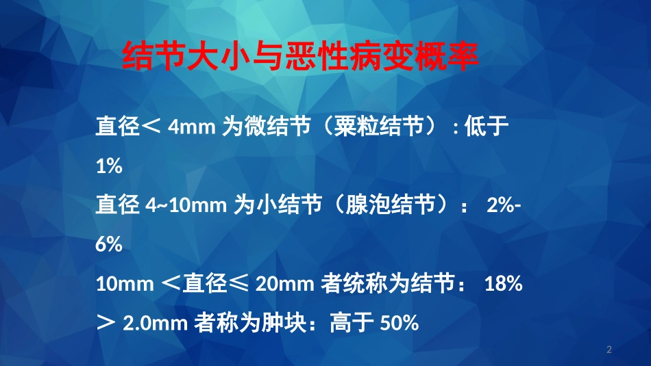 肺部结节影像诊疗_第2页