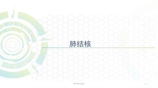 肺结核新版课件