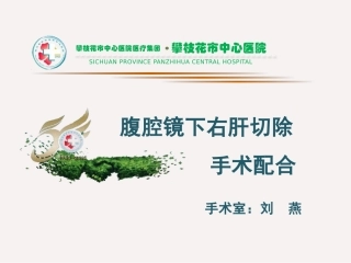 腹腔镜肝切除手术配合