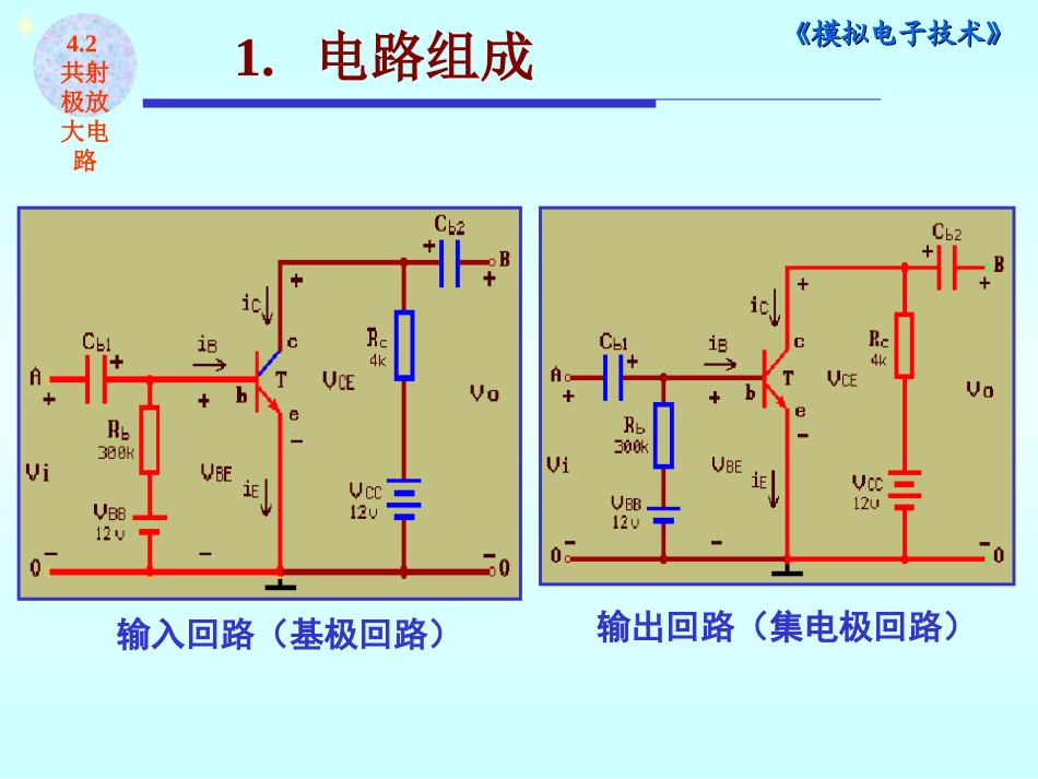 共射极放大电路的工作原理_第3页
