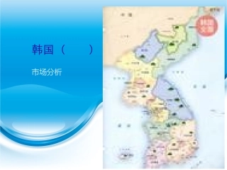 韩国市场分析