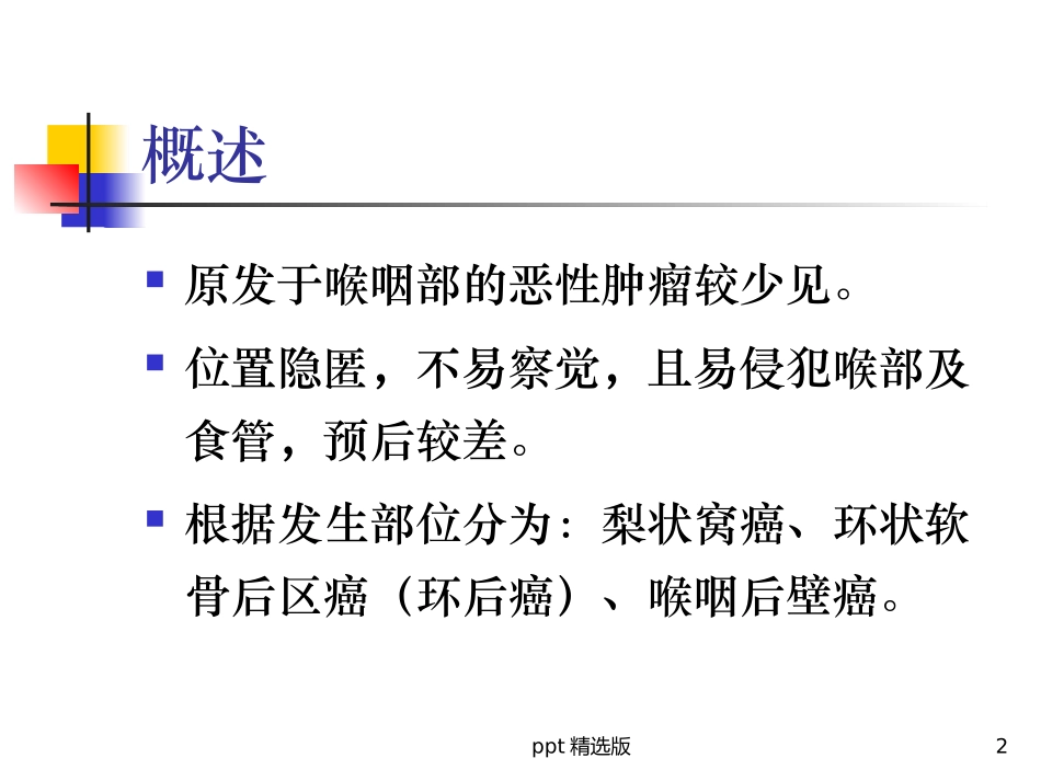 喉咽恶性肿瘤课件_第2页