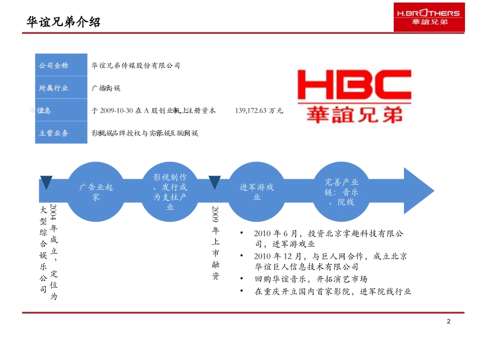华谊兄弟财务分析信用分析报告_第2页