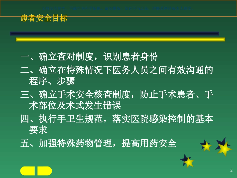 患者安全目标课件_第2页