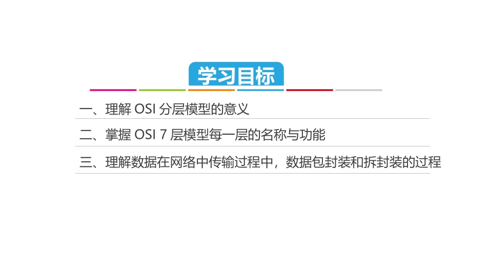 计算机网络技术项目二之任务一初识OSI参考模型_第2页