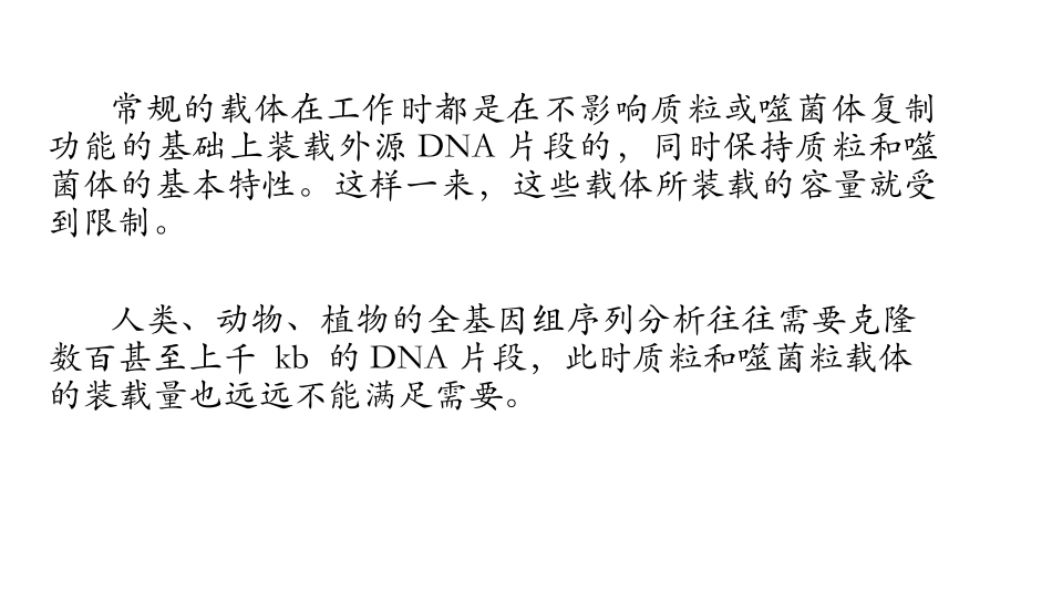 酵母人工染色体载体课件_第3页