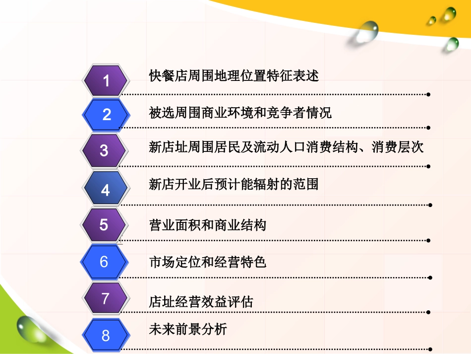 快餐店选址分析报告_第3页