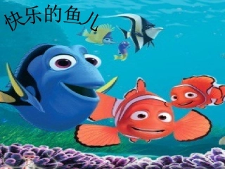 快乐的鱼儿课件