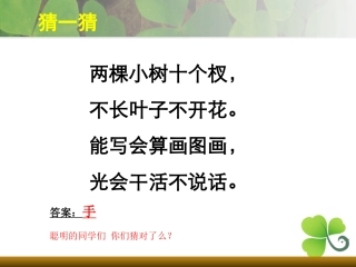美术课会说话的手
