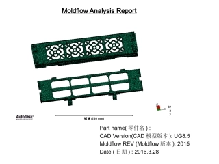 模流分析报告专业讲座