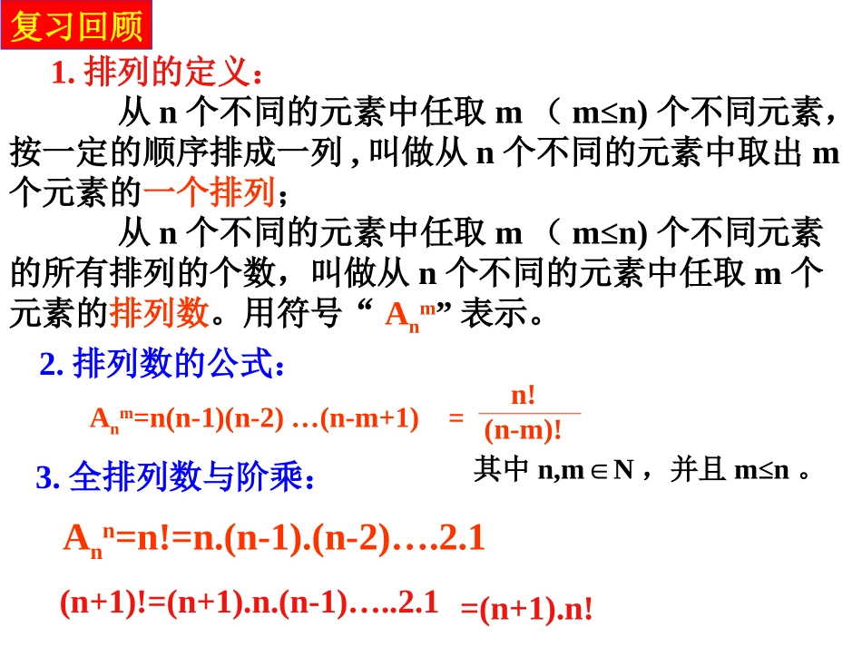 排列应用题练习题_第2页