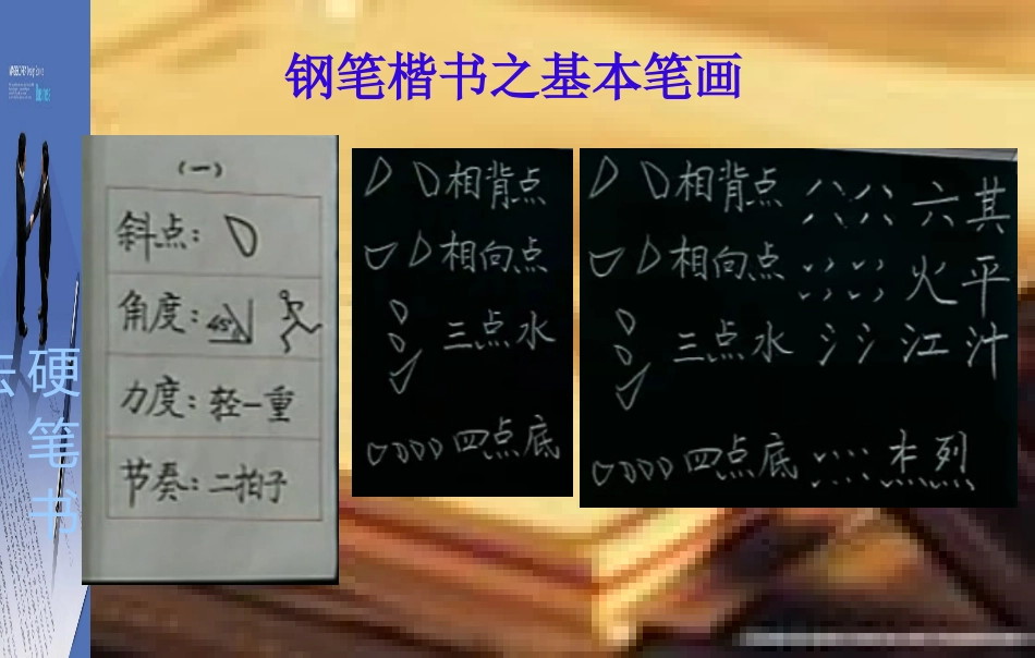 庞中华硬笔书法基本笔画偏旁部首和间架结构_第2页