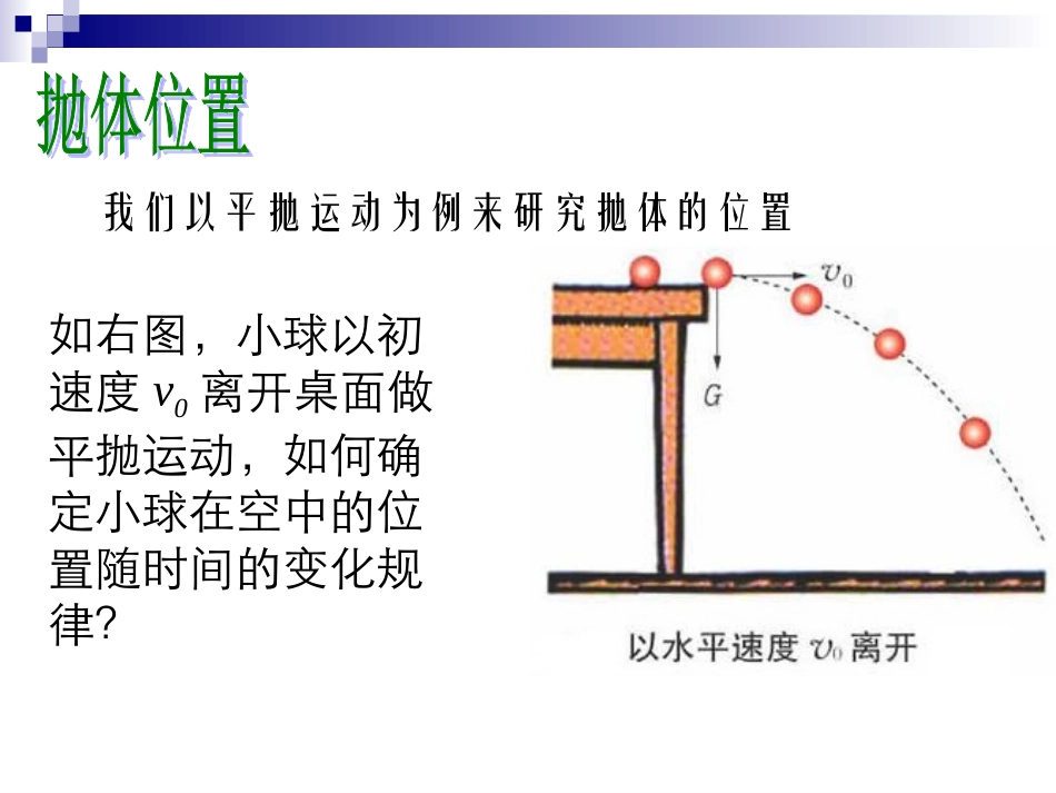 抛体运动规律_第2页